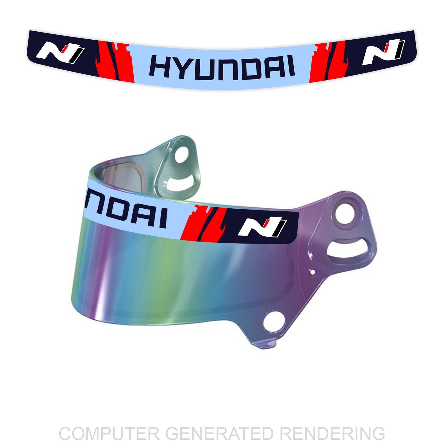 Hyundai N Visor Sticker