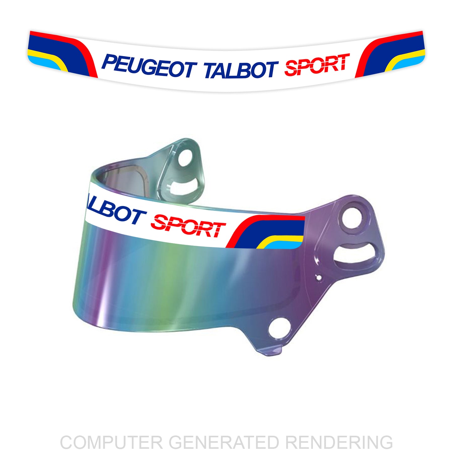 Peugeot Talbot Sport Visor Sticker