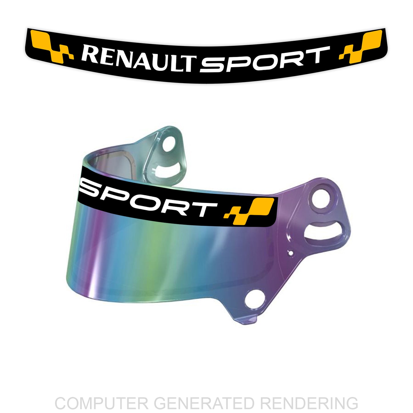 Renault Sport Visor Sticker