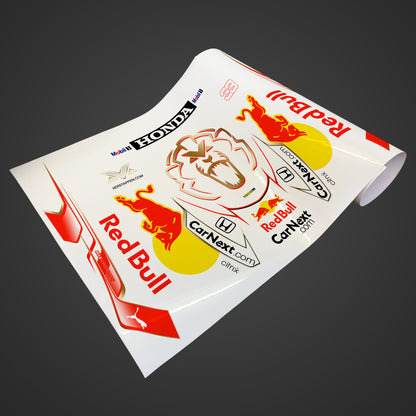 VER RB 2021 Helmet Replica Sticker Kit