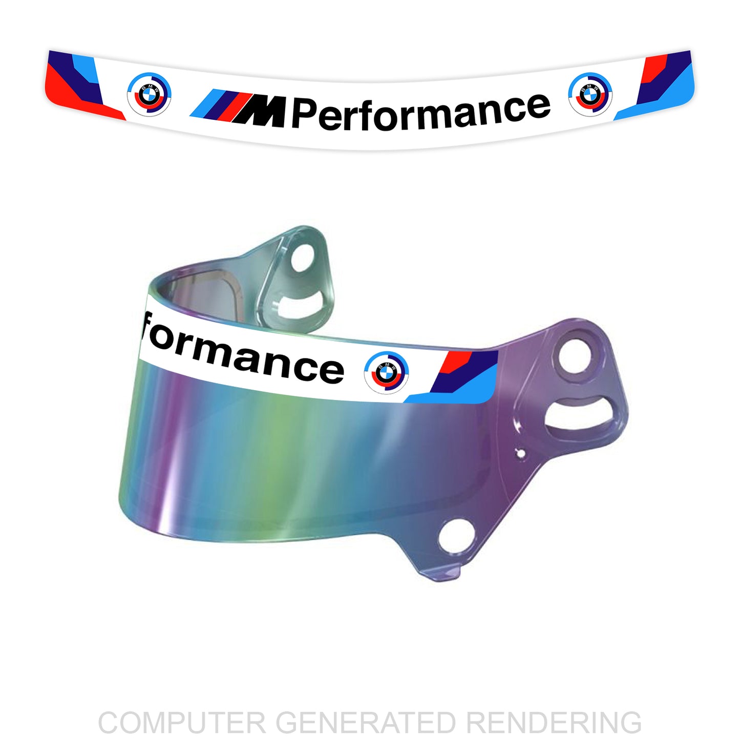 BMW Motorsport GT Visor Sticker