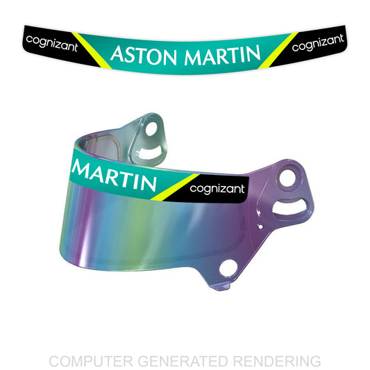 Aston Martin Cognizant Visor Sticker