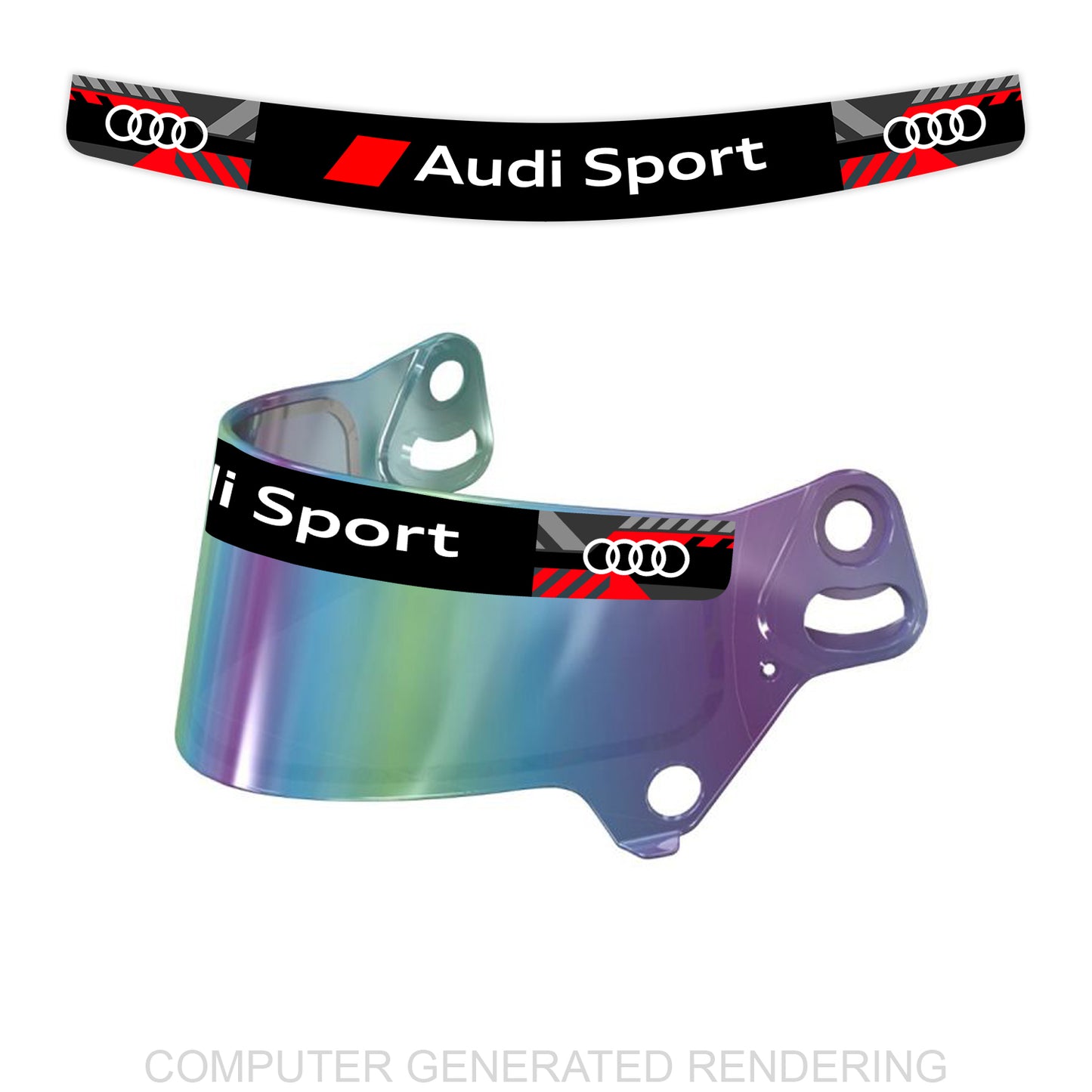 Audi Sport Visor Sticker