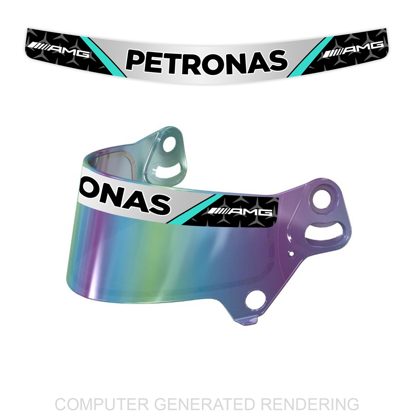 Petronas AMG Visor Sticker