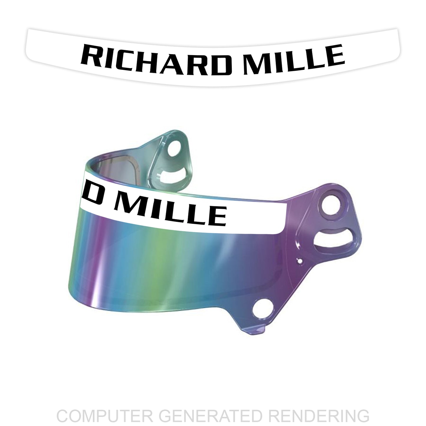 Richard Mille Visor Sticker