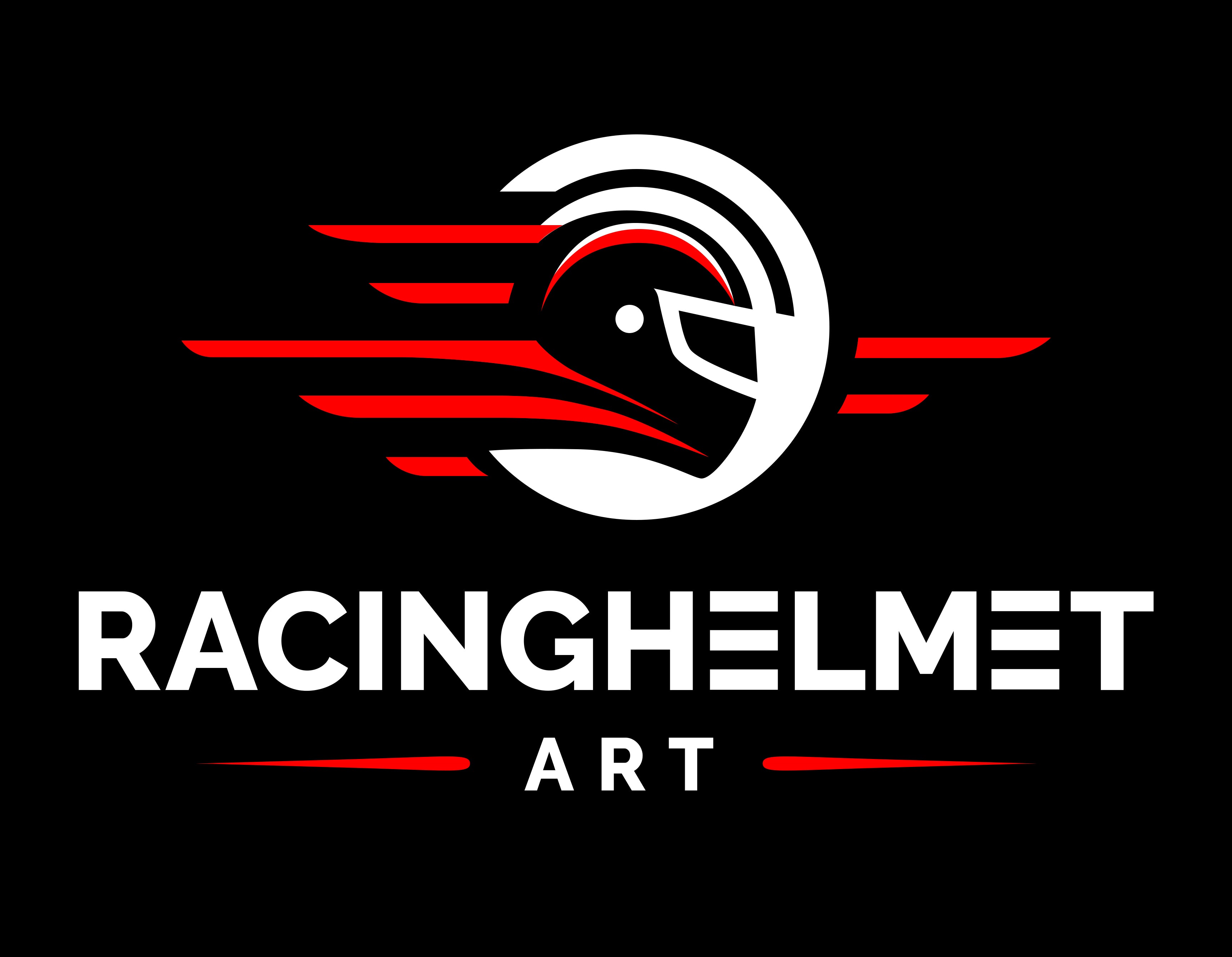 Drivername Racing Logo Custom Driver Name Stickers | Racing Helmet Art